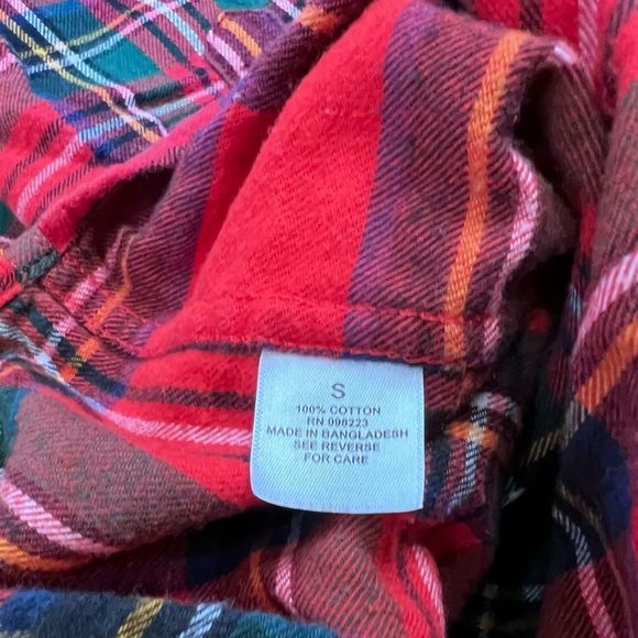 Magellan Classic Fit Plaid Button Down Shirt EUC Small 💗 - Picture 5 of 6